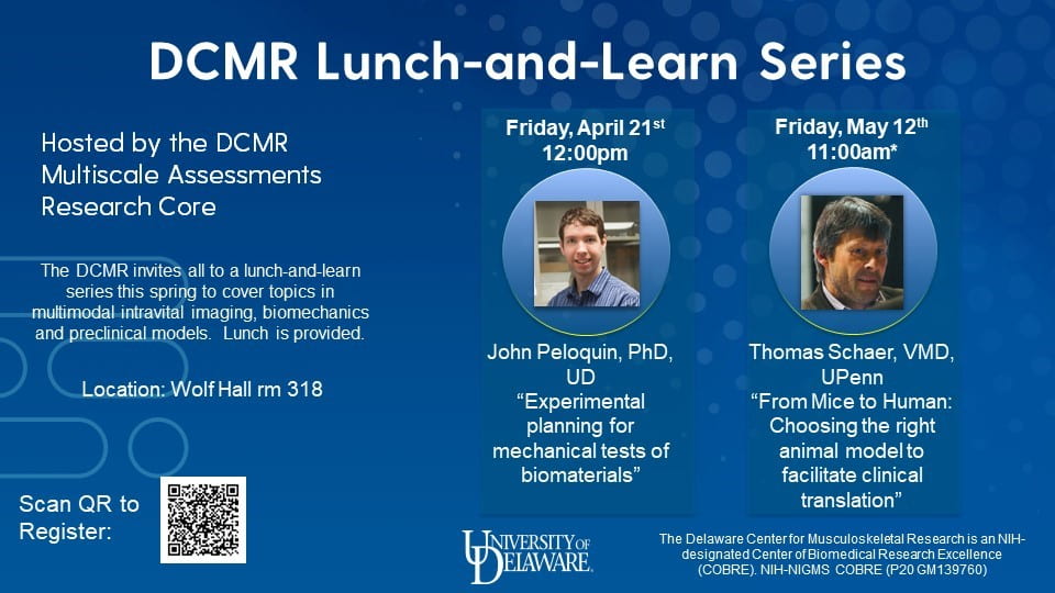 5/12/23 Spring Lunch and Learn Series